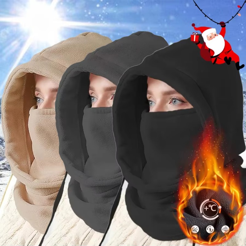 Cycling Gear Cold Weather - Winter Balaclava Face Mask, Windproof Thermal