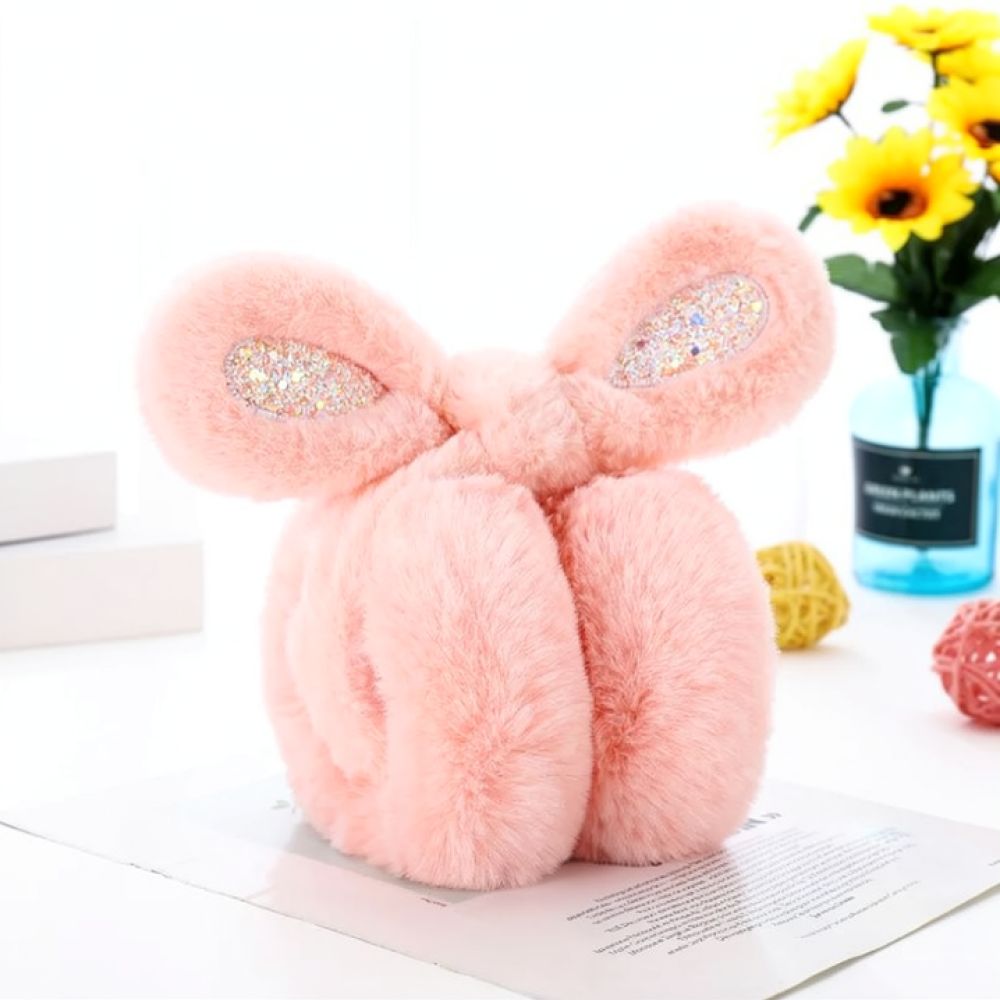 Cycling Gear Cold Weather - Soft Plush Earmuffs Kids Winter Ear
