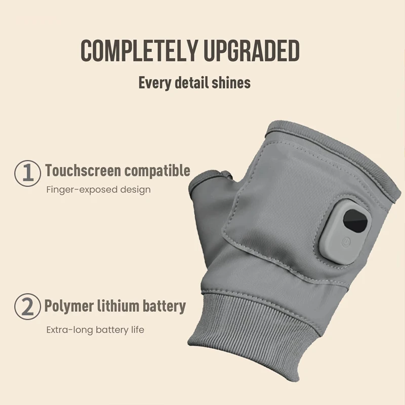 USB Powered Heating Gloves wit - Cycling Gear Temperature 评论和价格