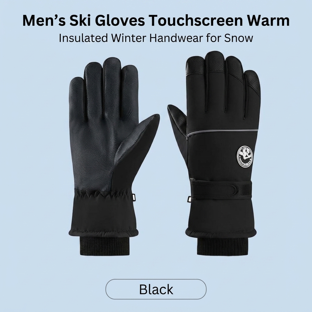 1 Pair Snowboarding Gloves The - Cycling Gear Cold Weather 评论和价格