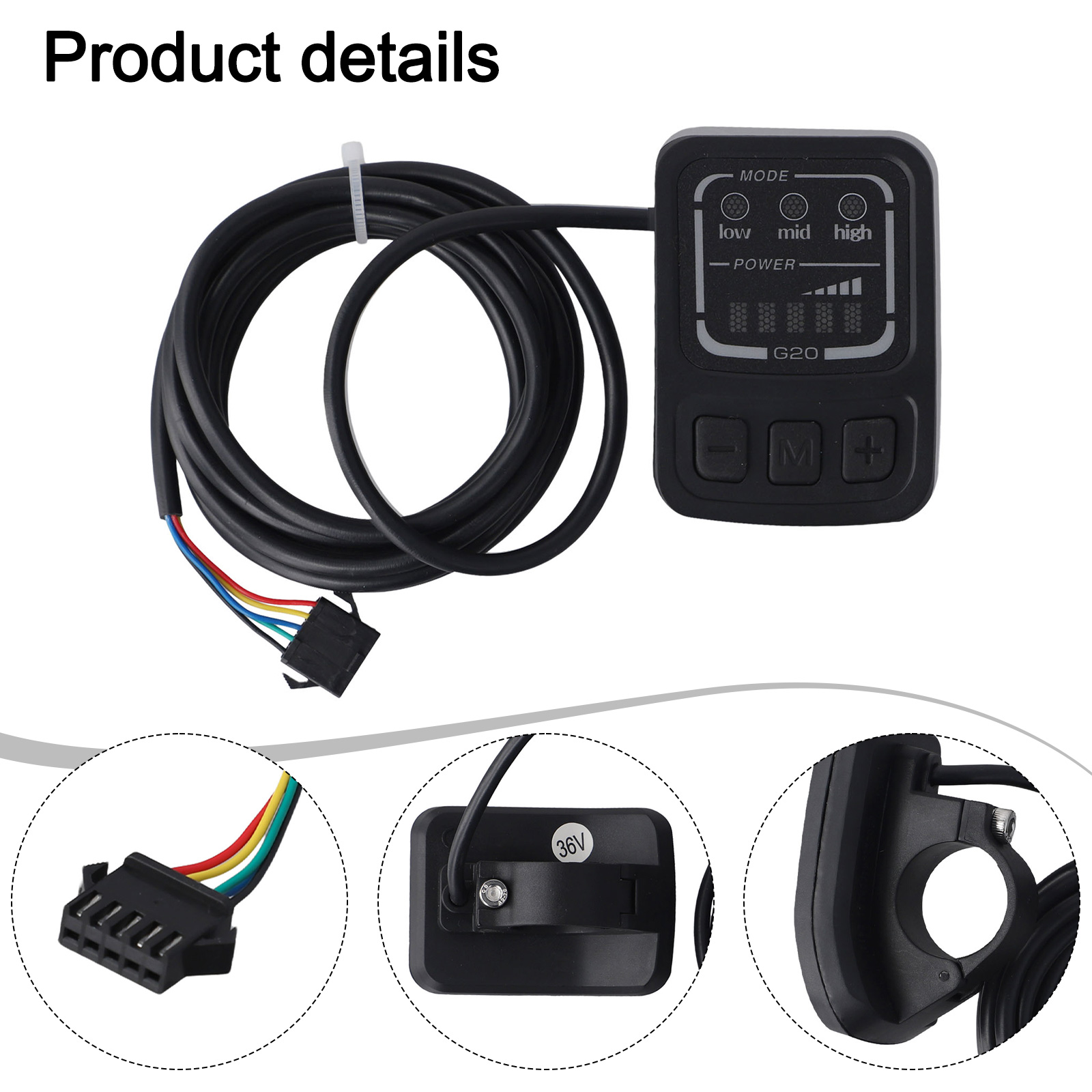 /48V /LED /Power Display Meter - Cycling Gear Display 评论和价格