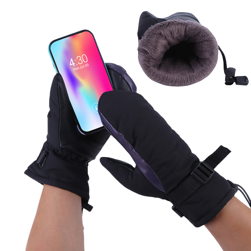Warm Heated Gloves USB Chargin - Cycling Gear Temperature 评论和价格