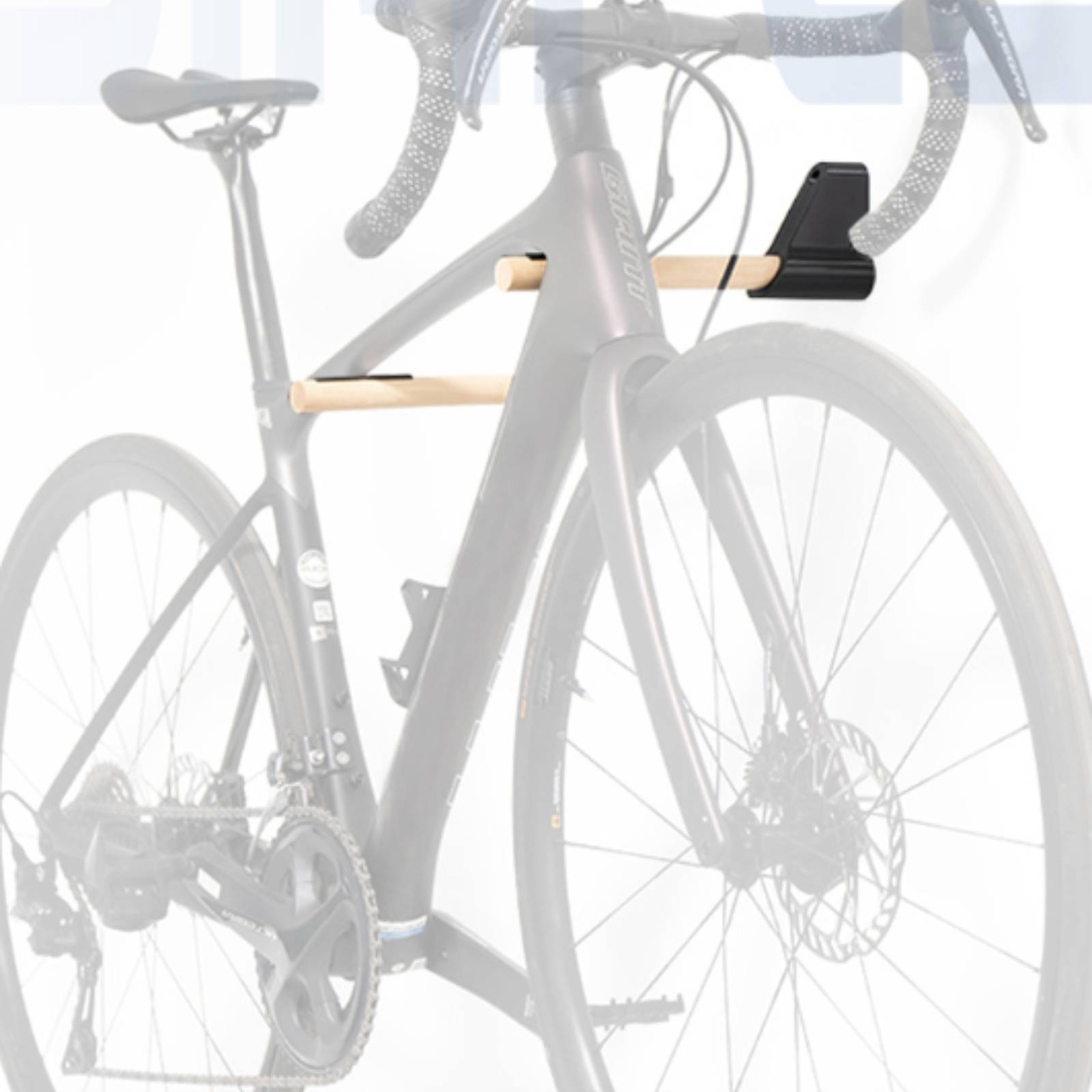 Bike Hanger with Wood Arms Ind - Cycling Gear Wall Storage 评论和价格
