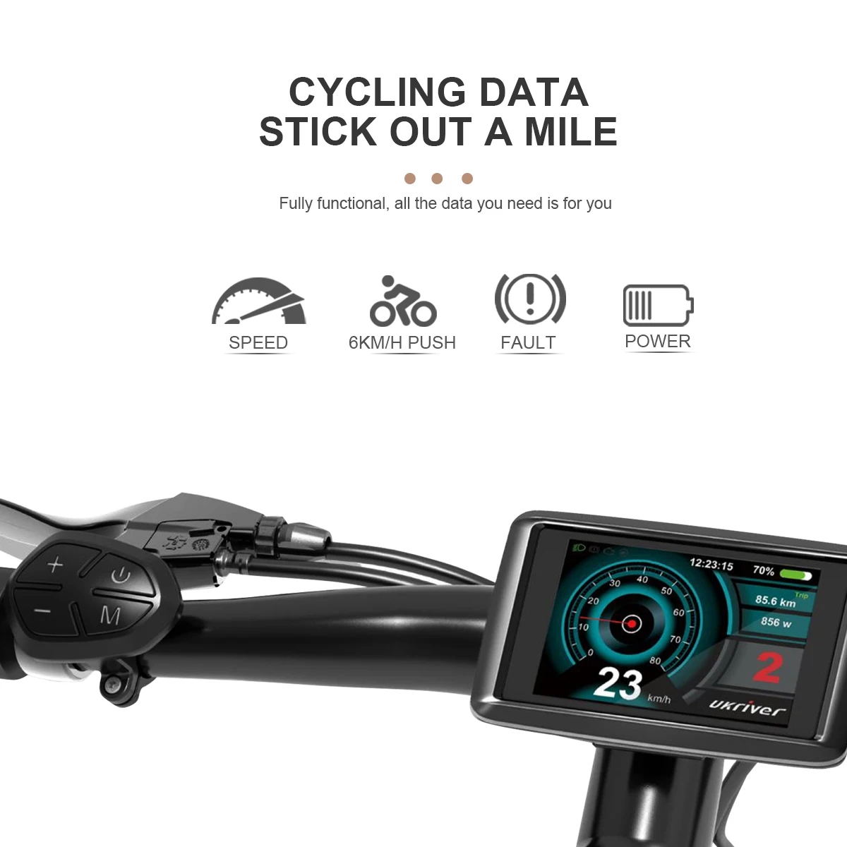 24V-72V UKC1/UKC1+ Colour Disp - Cycling Gear Display 评论和价格