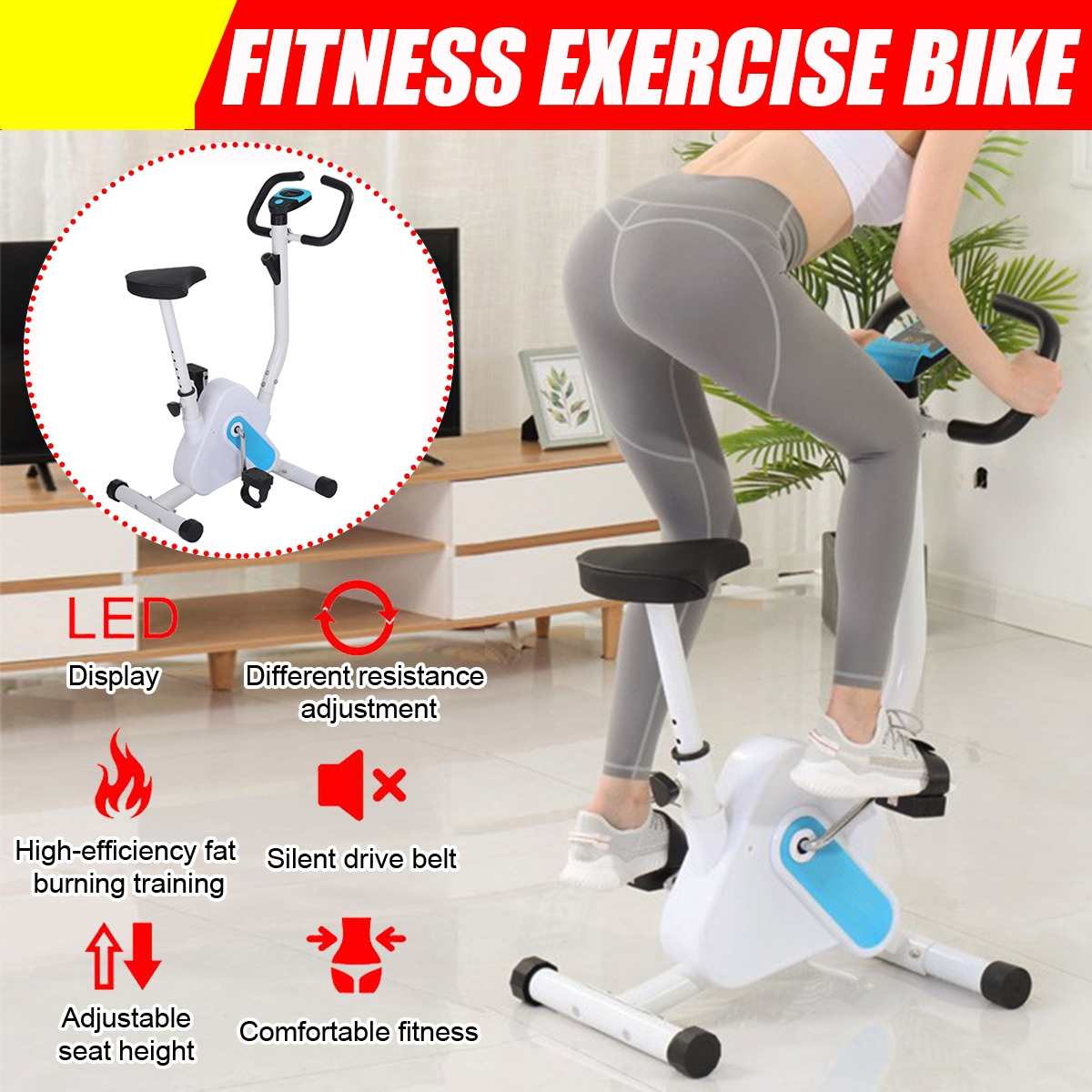 LED Display Cycling Machine Wo - Cycling Gear Display 评论和价格