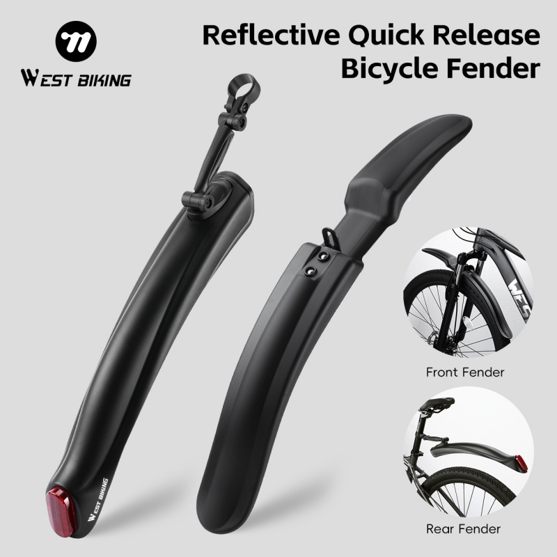 WEST BIKING Reflective Bicycle - Bike Fender Set 评论和价格