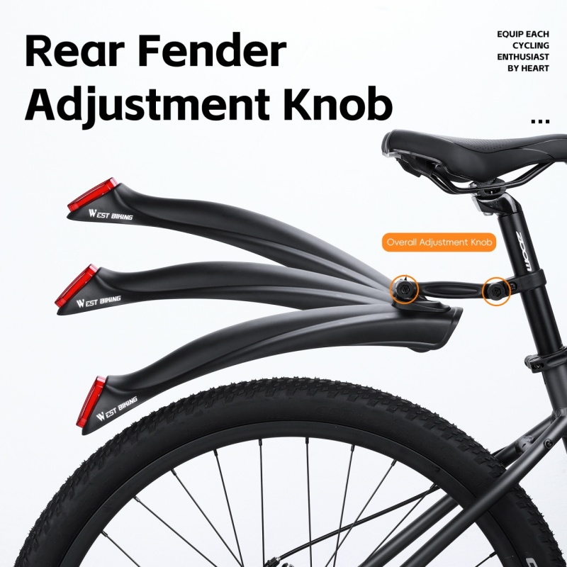 WEST BIKING Reflective Bicycle - Bike Fender Set 评论和价格