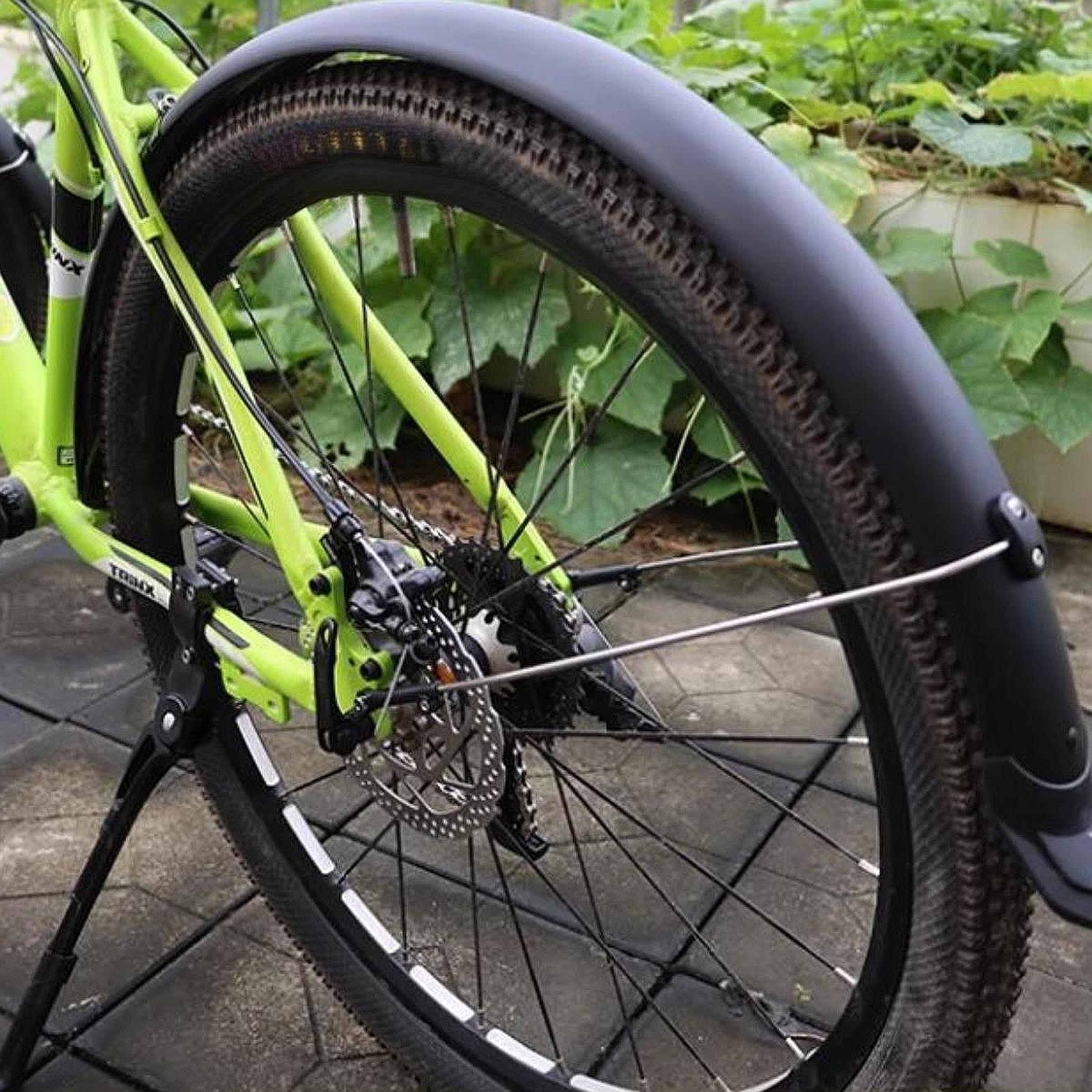 26/29Inch Mountain Bike Mud Gu - Bike Fender Set 评论和价格