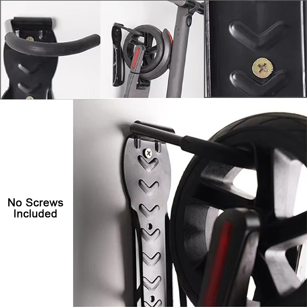 Adjustable Foldable Bicycle Wa - Cycling Gear Wall Storage 评论和价格