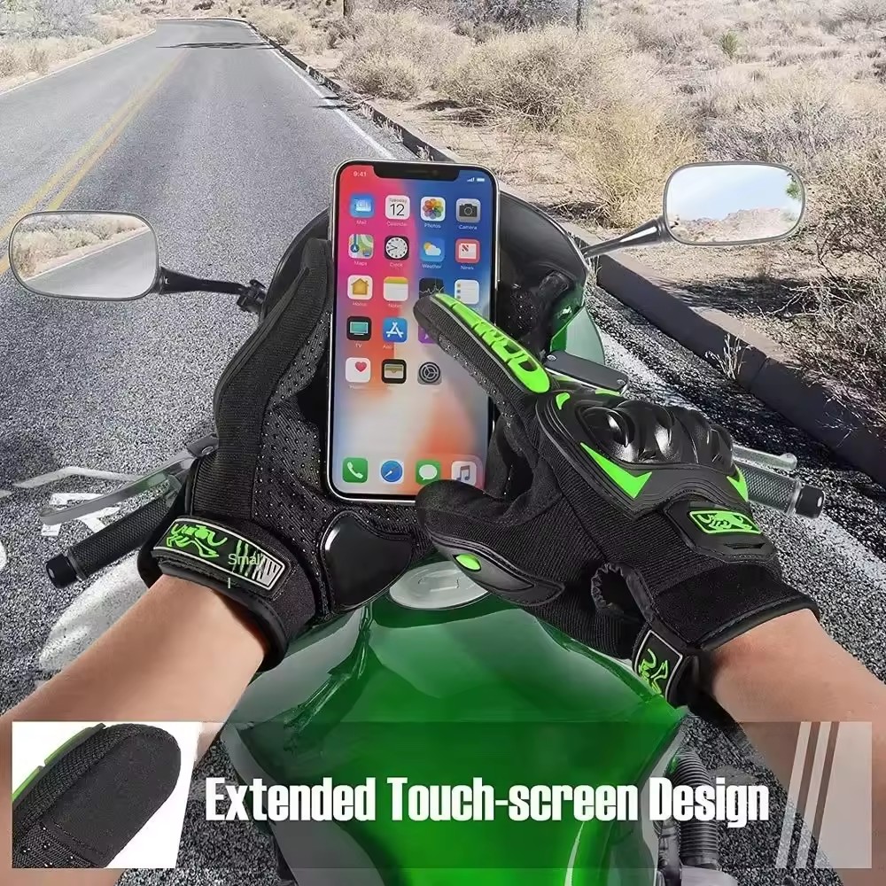 Motorcycle Gloves Men Touch Sc - Cycling Gear Display 评论和价格