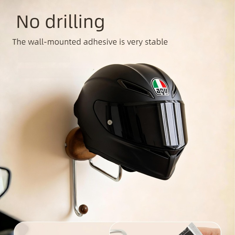 Wall Mount Helmet Storage Rack - Cycling Gear Display 评论和价格