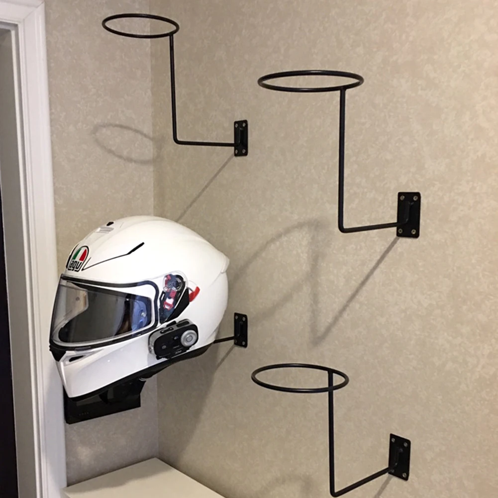 Wall Mounted Steel Helmet Hook - Cycling Gear Wall Storage 评论和价格