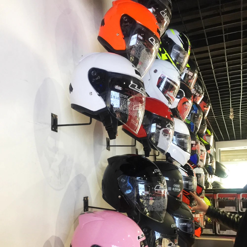 Wall Mounted Steel Helmet Hook - Cycling Gear Wall Storage 评论和价格