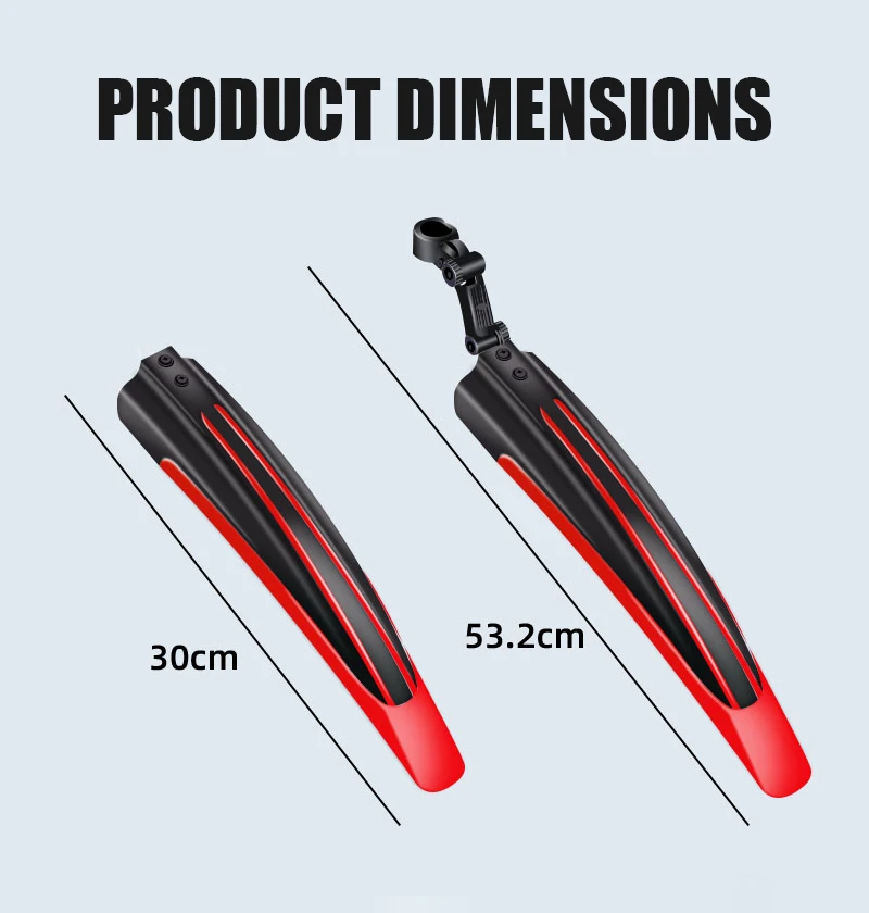 2pcs Bicycle Fenders Splash Fe - Bike Fender Set 评论和价格